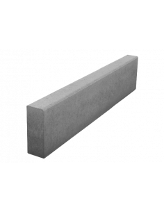 Бордюр тротуарный серый 80мм.